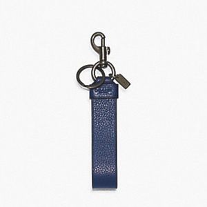 [Coach] Loop Leather Key Fob/Keychain